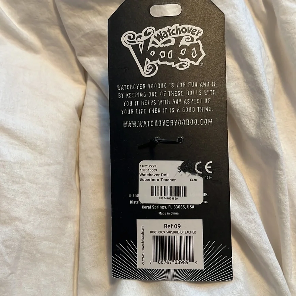 Watchover Voodoo superhero teacher keychain. Brand new. - Picture 2 of 2